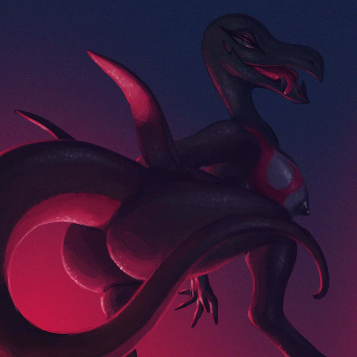 Dinosaur Pokémon Salazzle Wallpaper