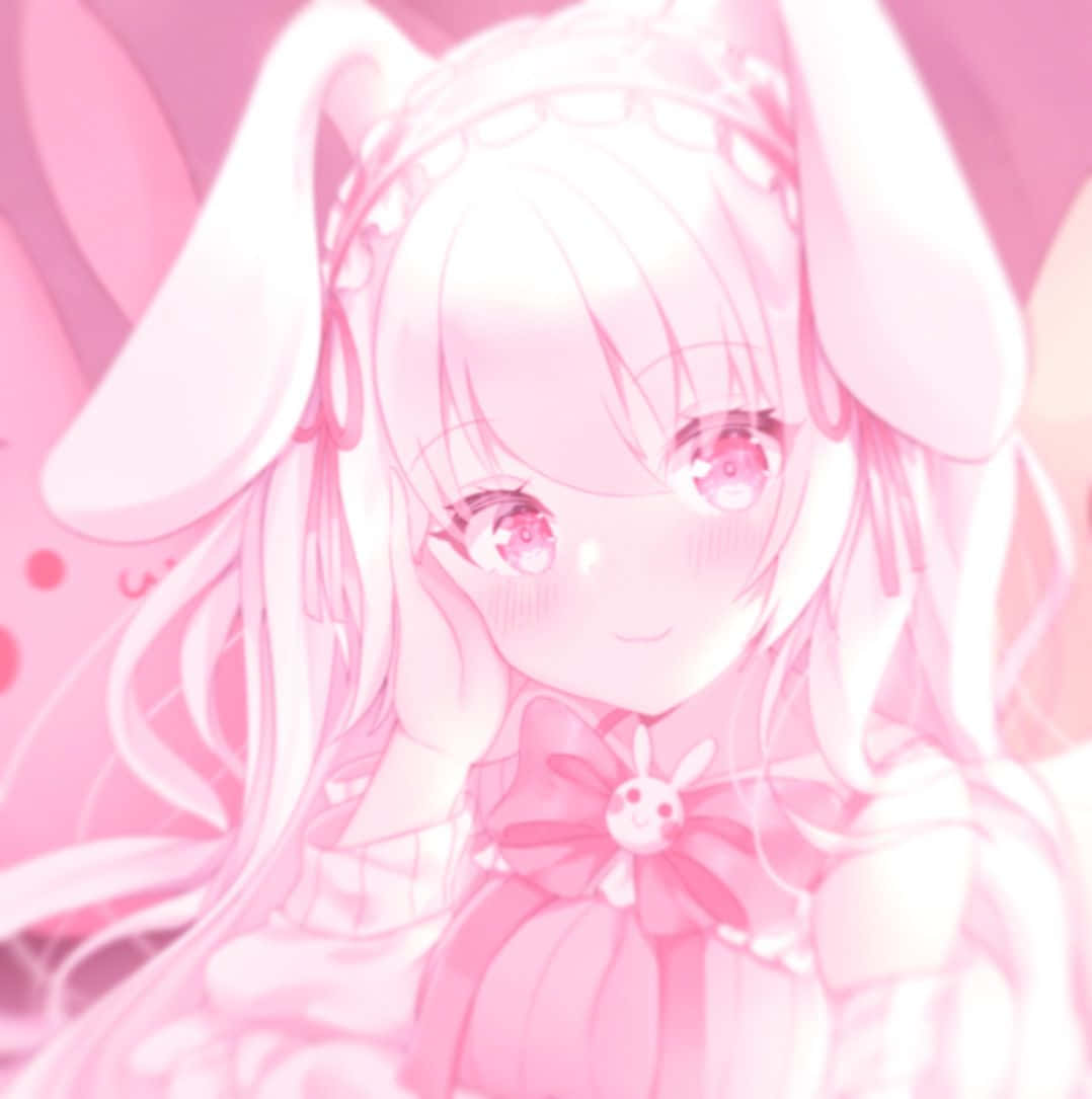 Discord Anime Pfp Pink Aesthetic Wallpaper