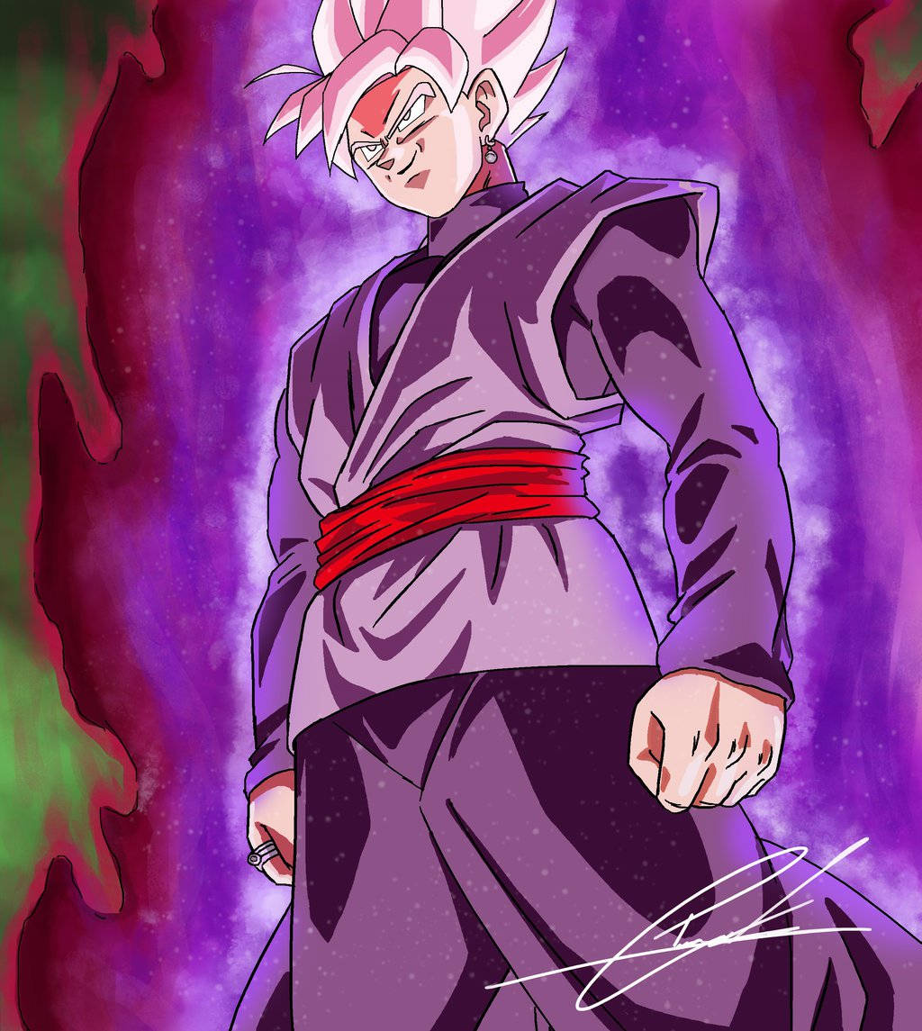 Discover Goku Black's Power! Wallpaper