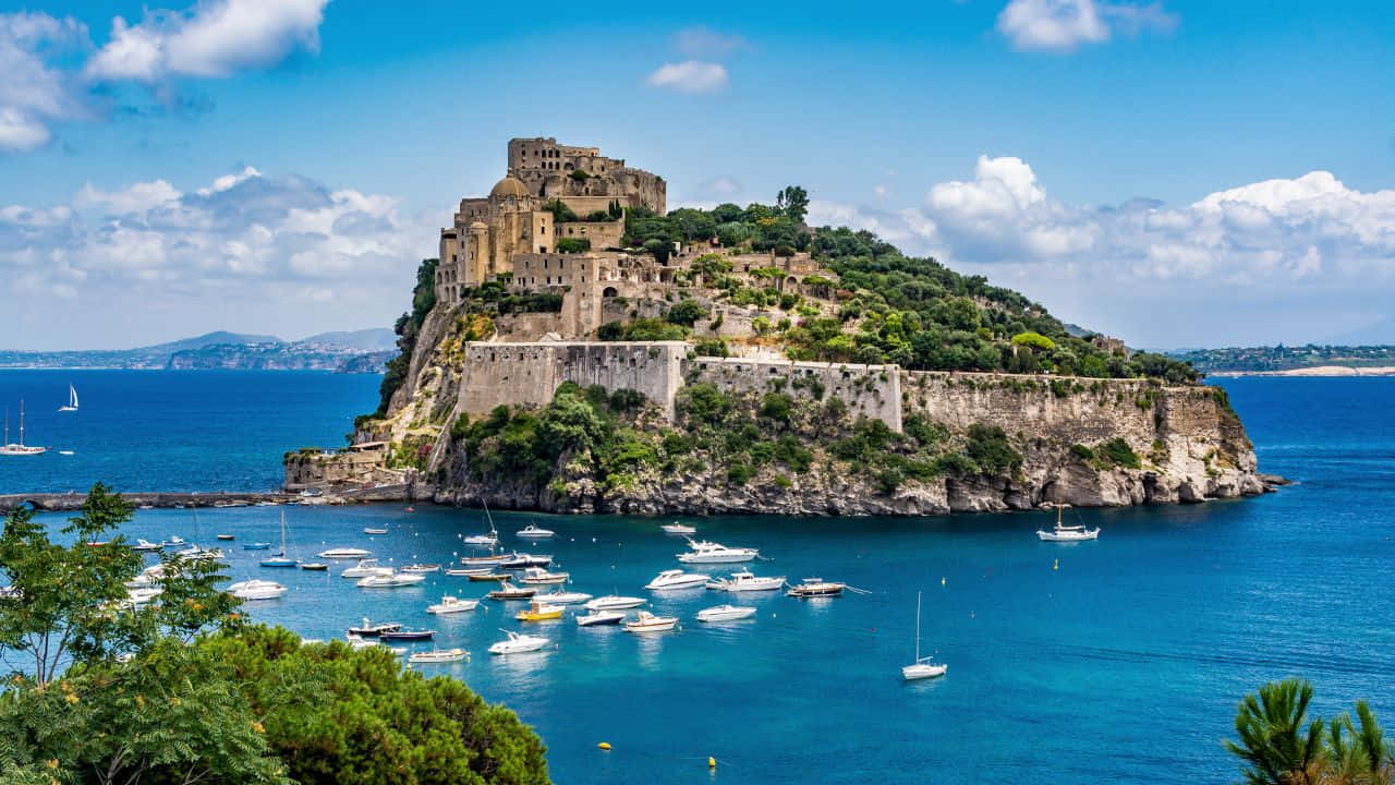 Discover The Beauty Of The Italian Island Wallpaper