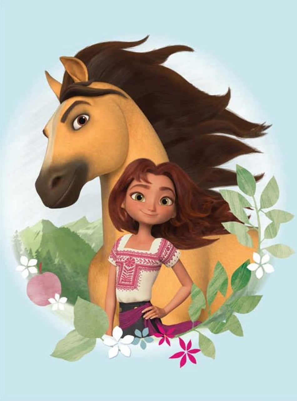 Discover The Wild West On An Epic Adventure With Spirit Riding Free Wallpaper