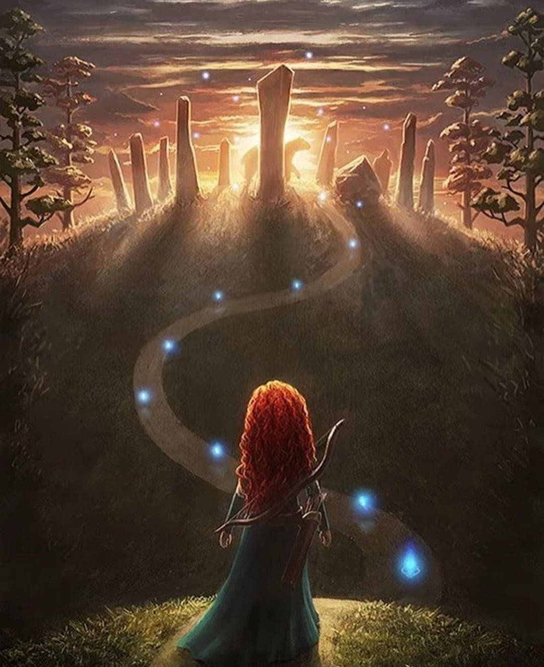 Disney Brave The Ring Of Stones Wallpaper