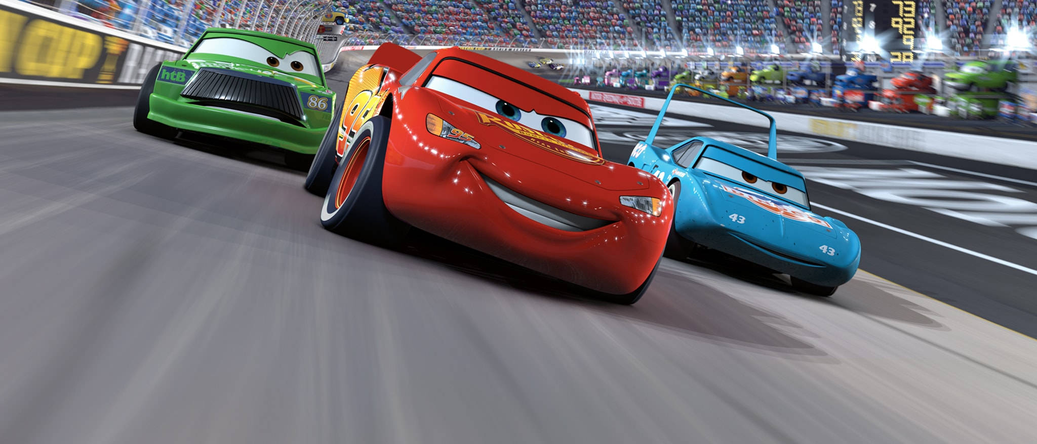 Disney Cars Final Three Wallpaper