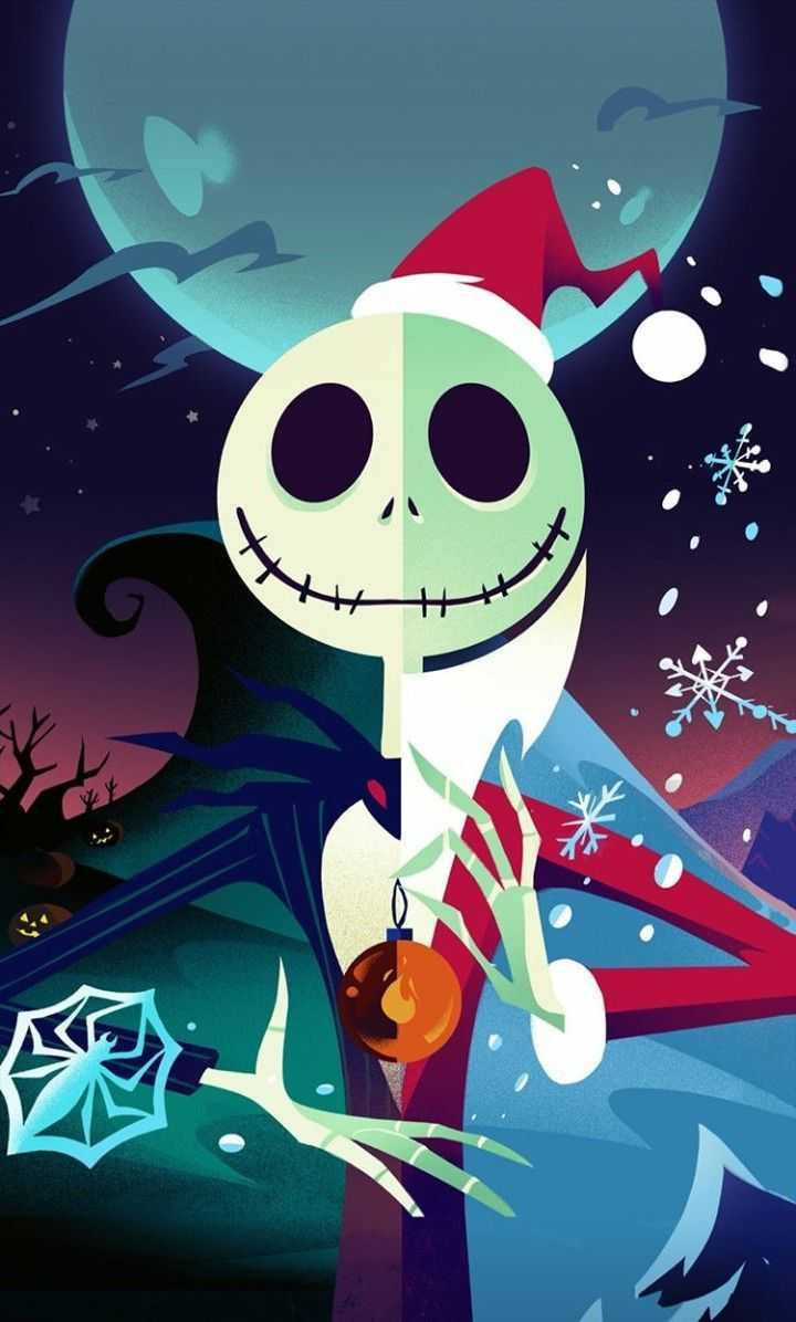 Disney Christmas Jack Skellington Wallpaper