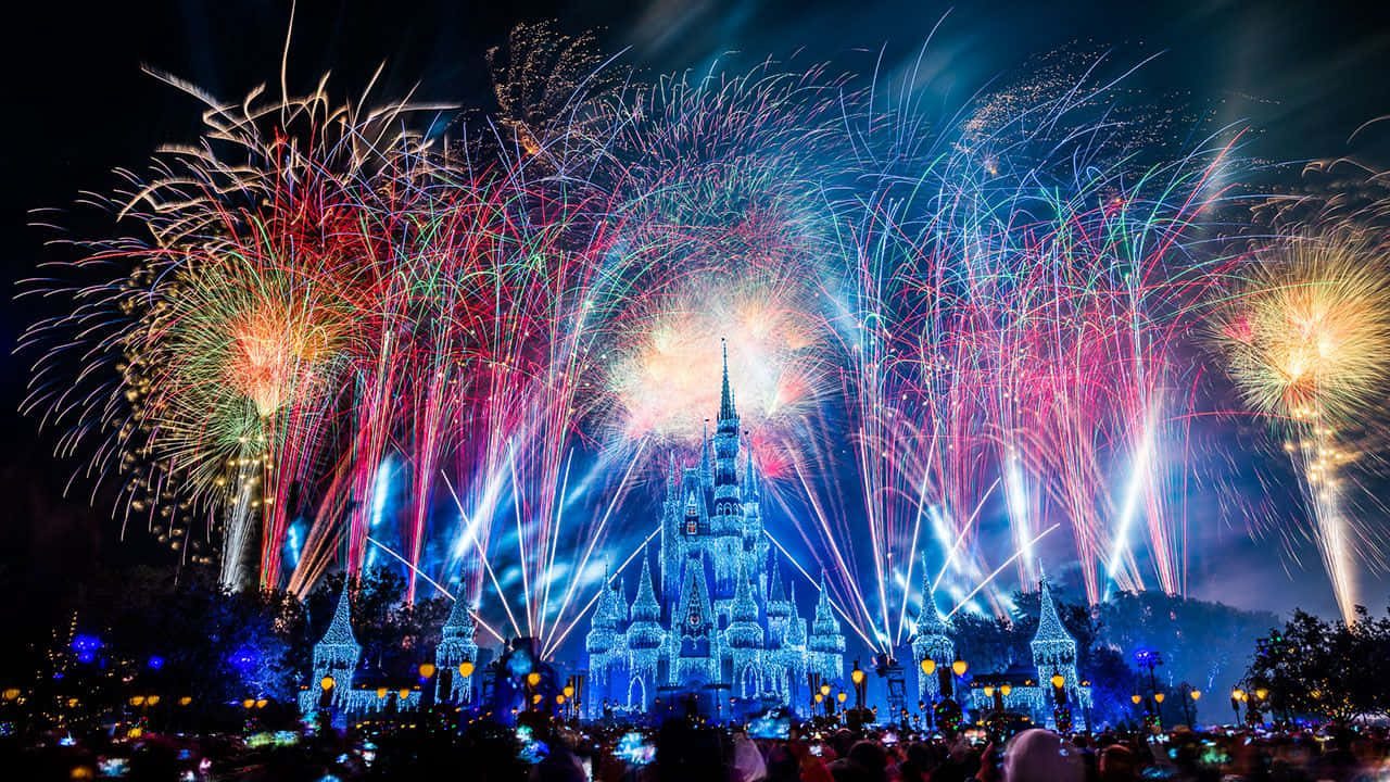 Disney Happy New Year Theme Wallpaper