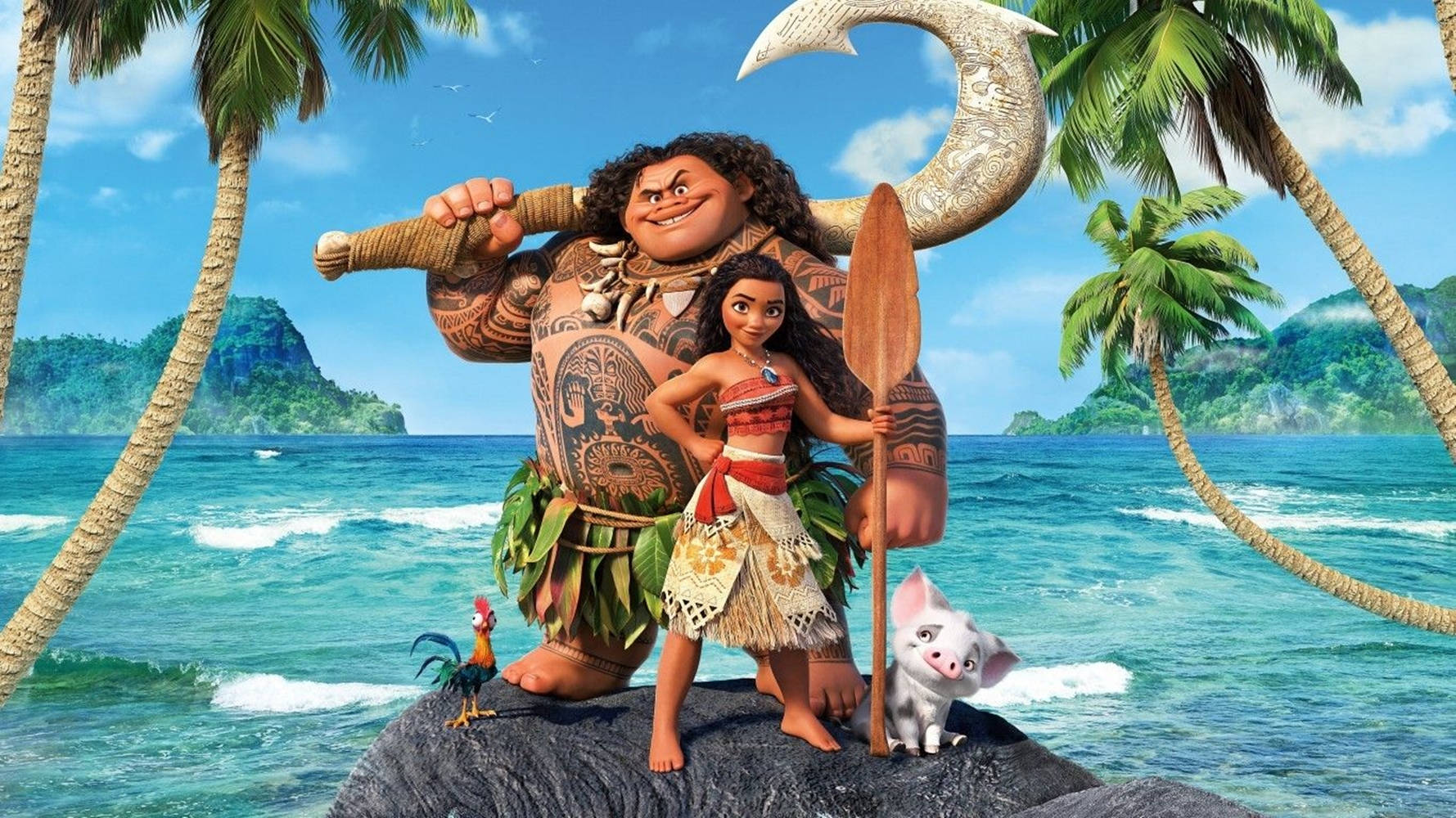 Disney Moana Poster Laptop Wallpaper