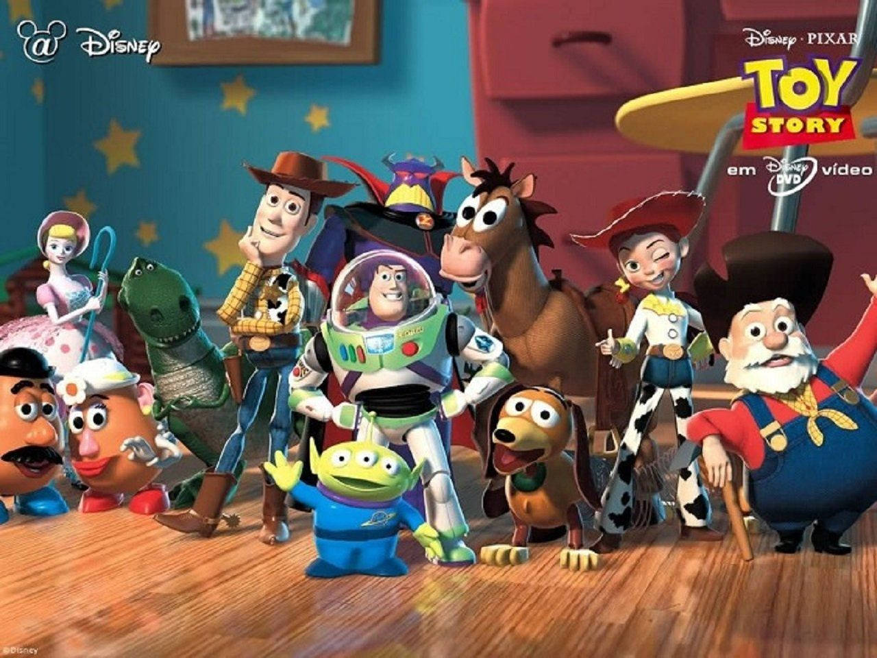 Disney Toy Story 2 Characters Wallpaper