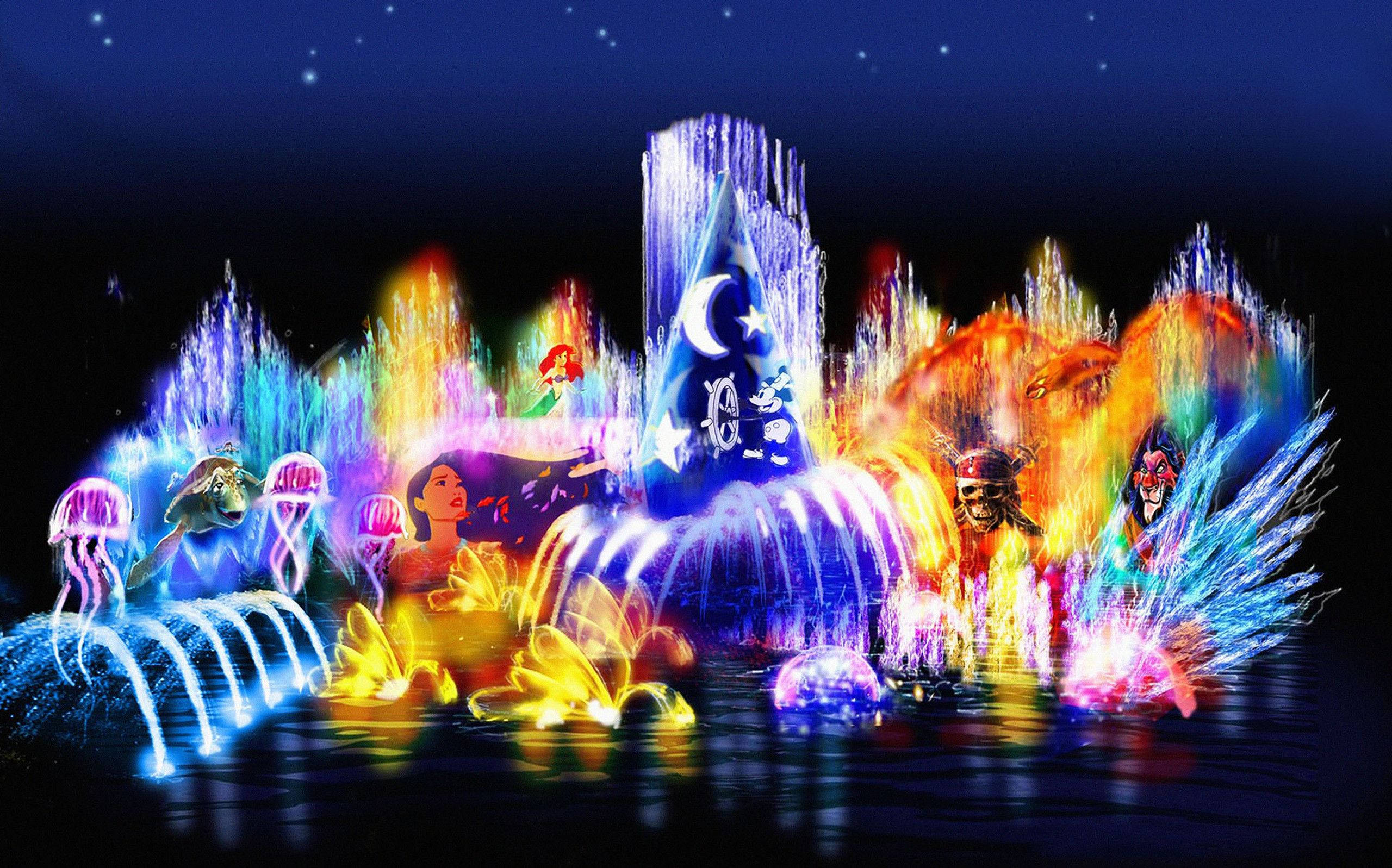 Disney World Of Color Laptop Wallpaper