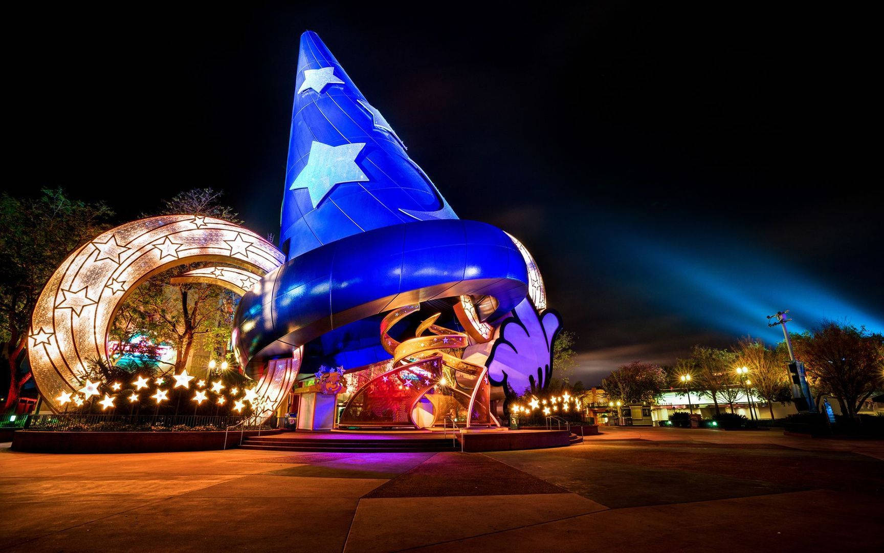 Disney World Sorcerer's Hat Wallpaper