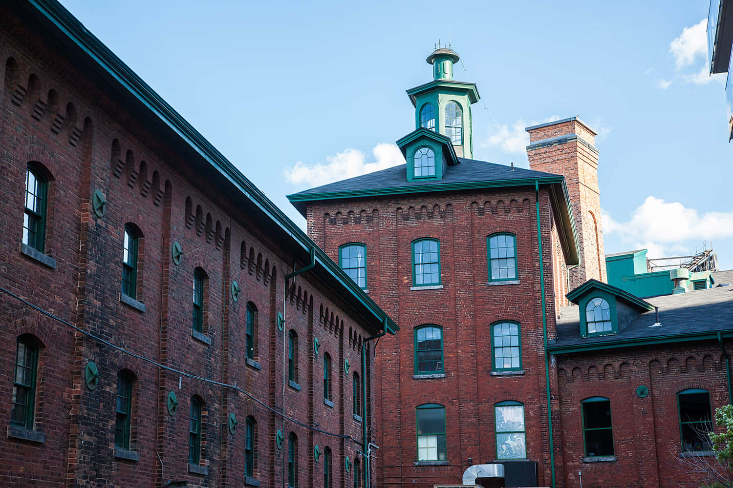 Distillery District Heritage Buildings Wallpaper