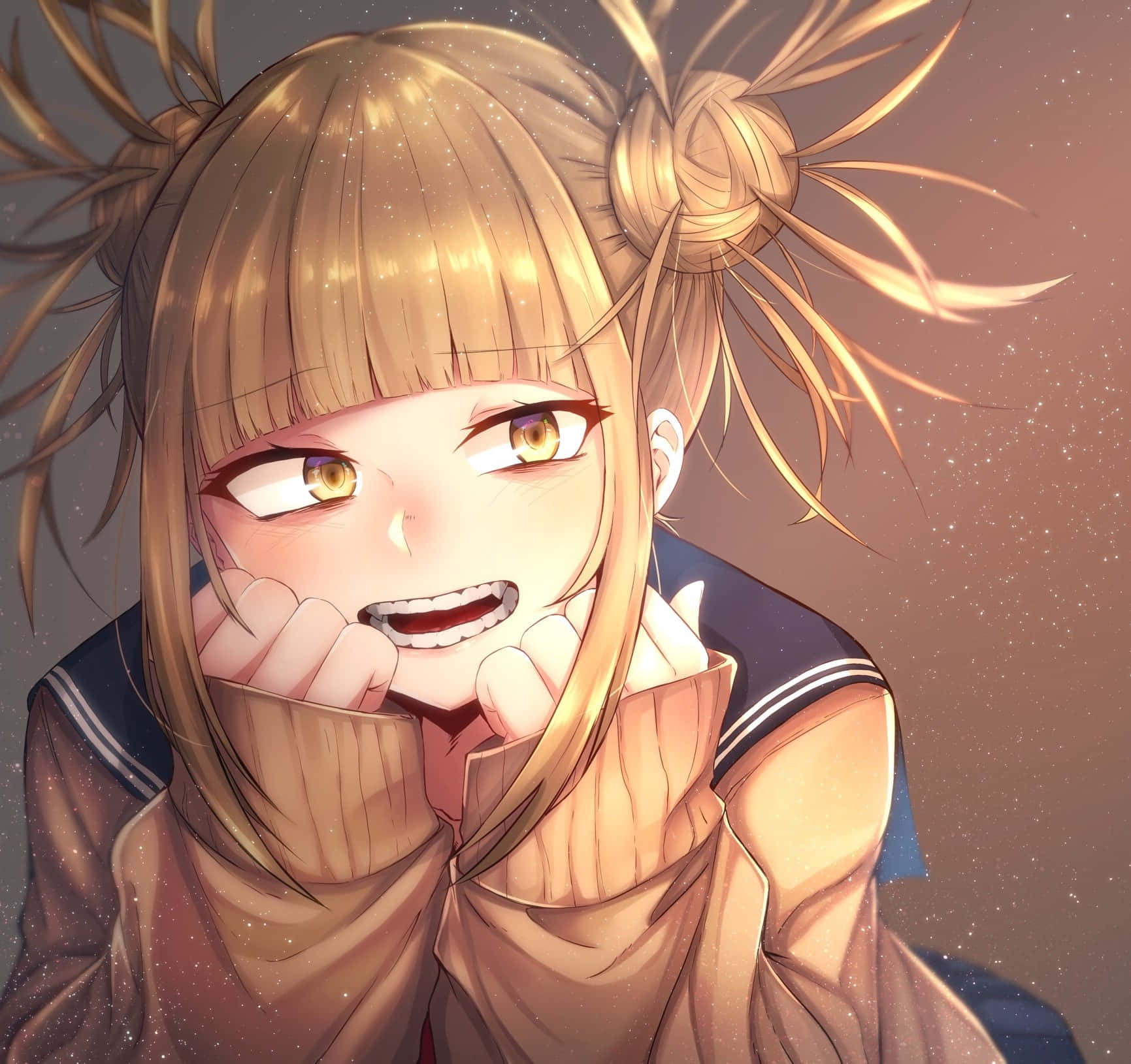 Dive Into The Chaotic Mind Of Himiko Toga Wallpaper