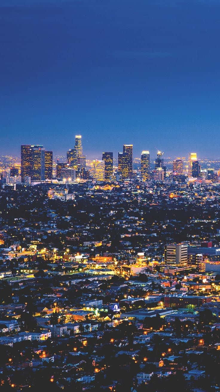 Dive Into The City Vibes Of Los Angeles, California Wallpaper