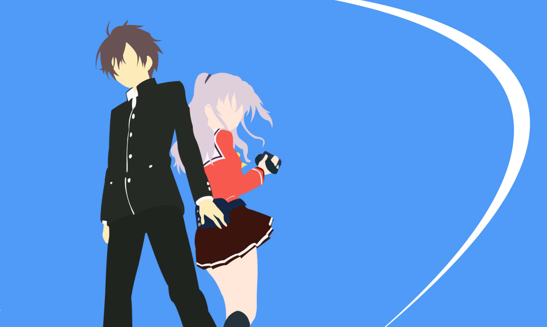 Dive Into The Enchanting World Of Anime Minimalism Wallpaper