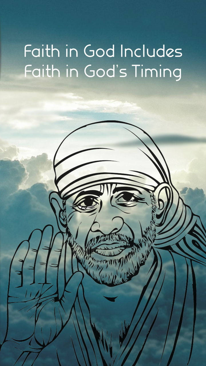 Divine Wisdom - Sai Baba Quotes For Phone Wallpaper Wallpaper