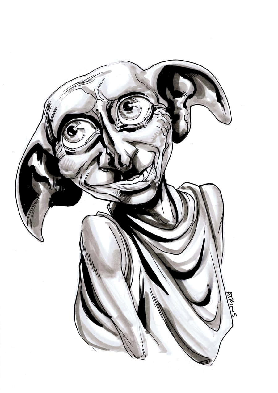 Dobby Mentioned In Beloved Harry Potter Series Wallpaper