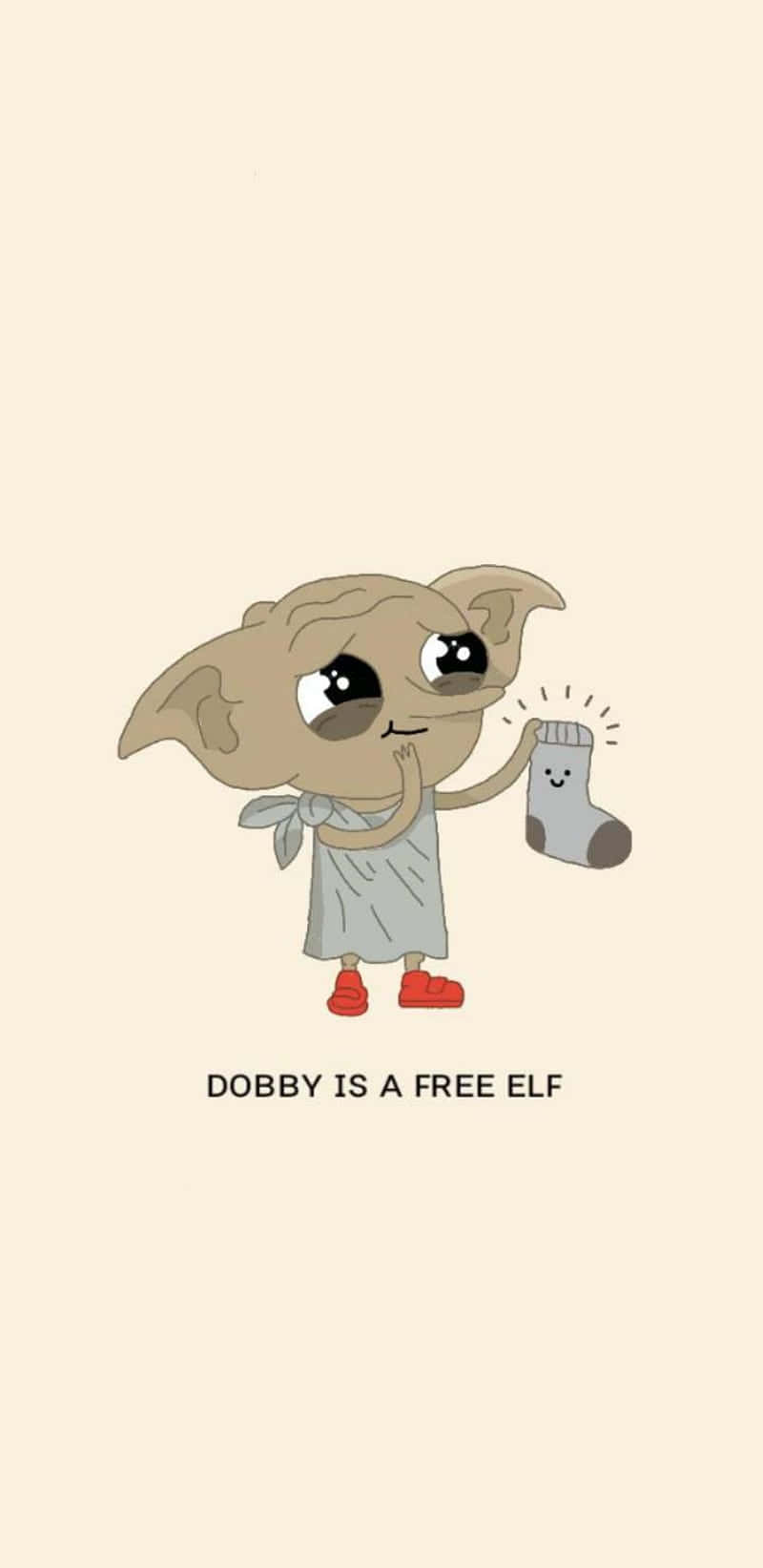 Dobby The House Elf, A Faithful Friend And Companion Wallpaper