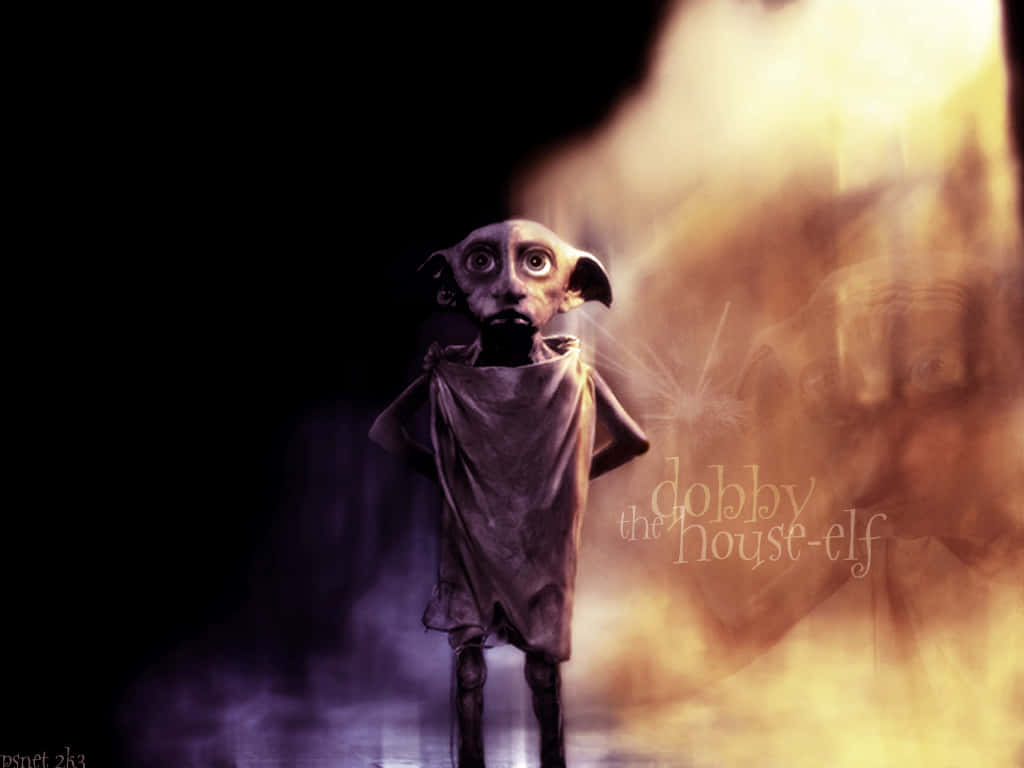 Dobby, The Loyal Free Elf From Harry Potter Series Wallpaper