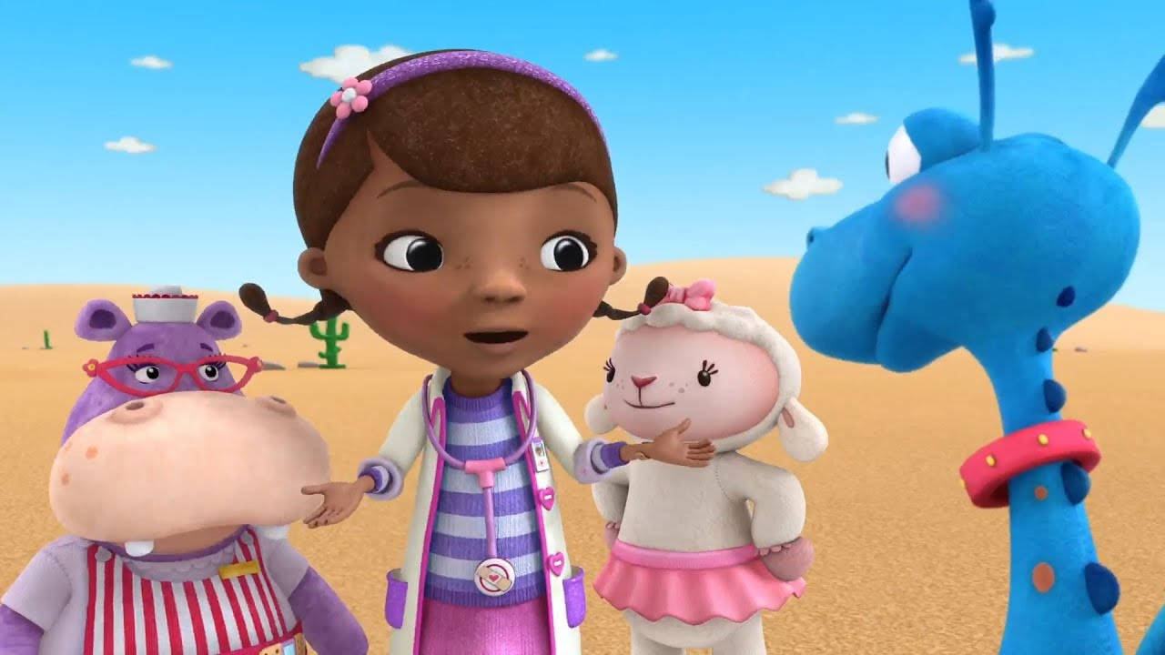 Doc Mcstuffins Goes To Safari Wallpaper