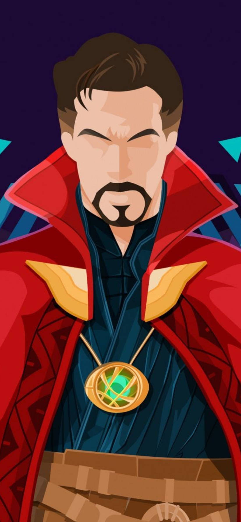 Doctor Strange Artwork Marvel Iphone Xr Wallpaper