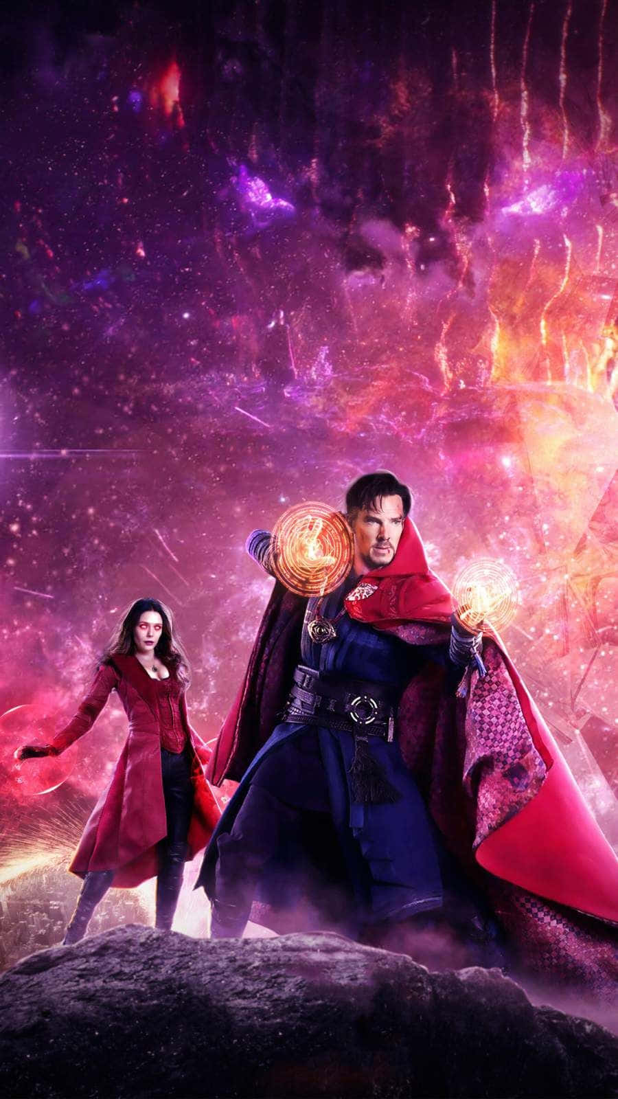 Doctor Strange Mystical Power Iphone Wallpaper Wallpaper