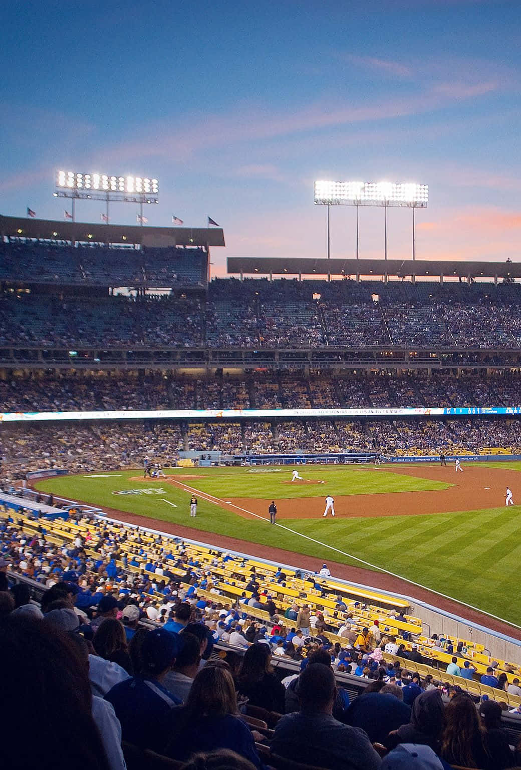 Dodger Stadium Elysian Park Wallpaper