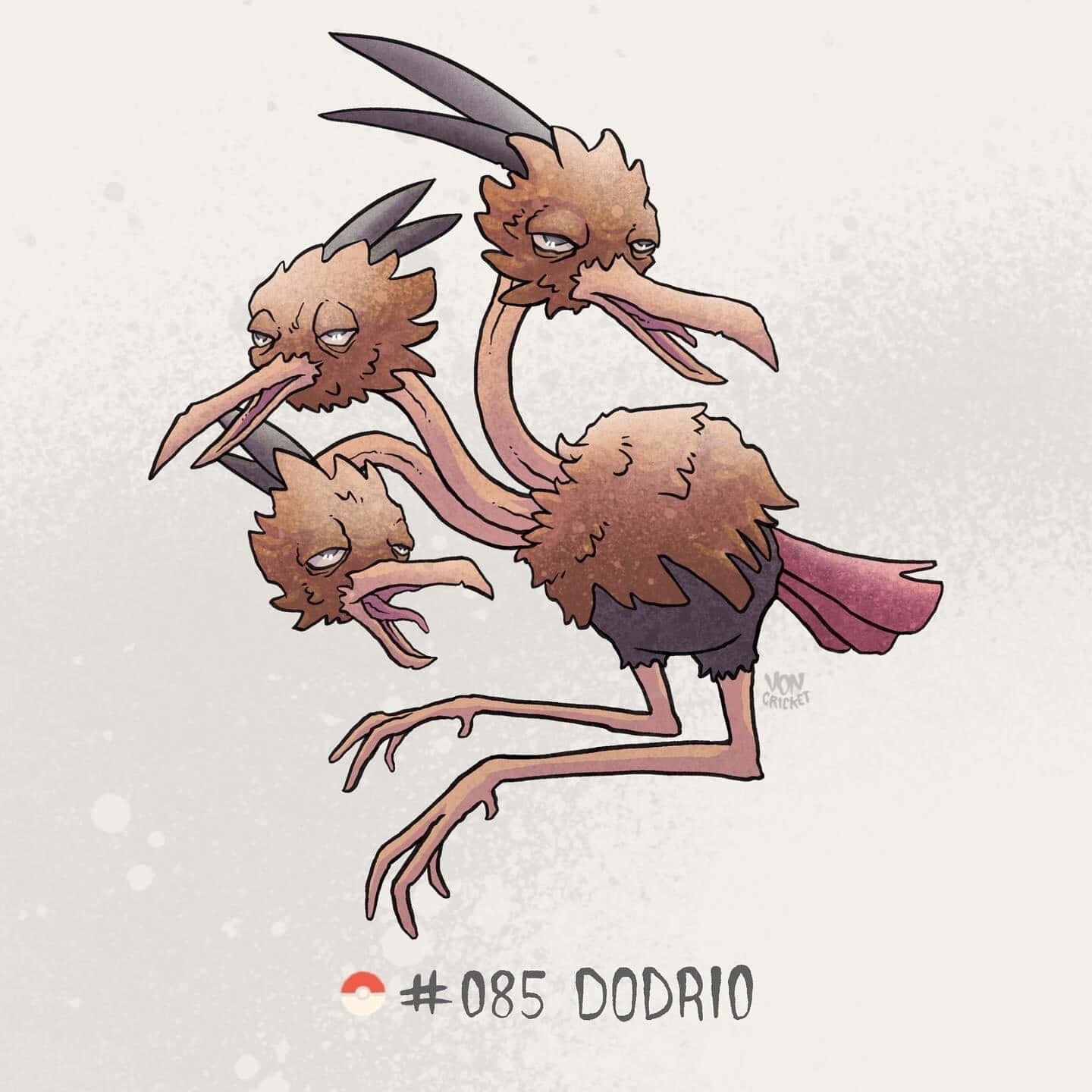 Dodrio Pokemon #085 Wallpaper