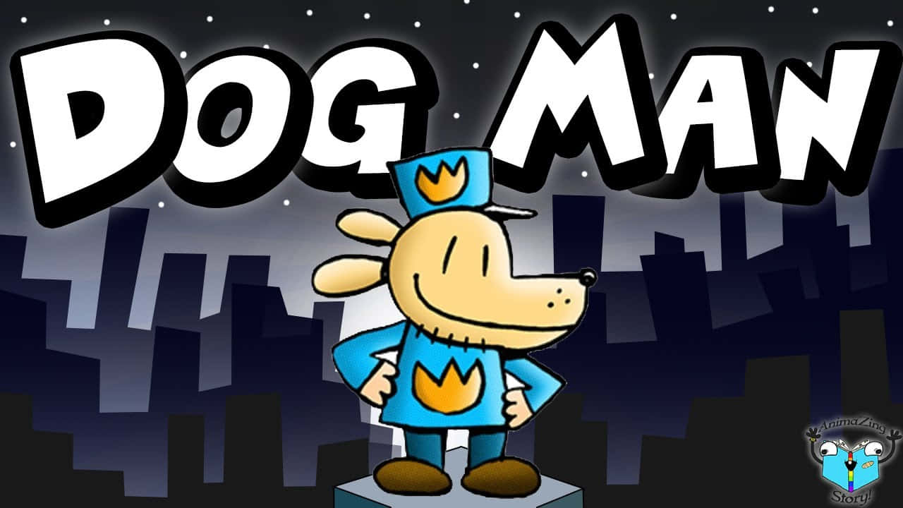 Dog Man | A Hero With A Heroic Dog's Head Wallpaper