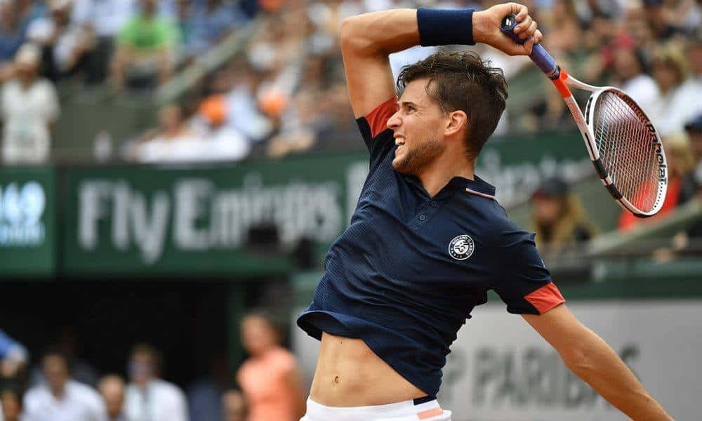 Dominic Thiem Victorious Fist Pump Wallpaper