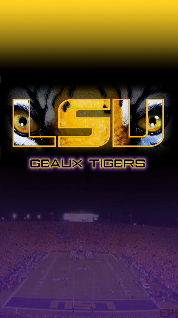 Don't Settle For Any Ordinary Phone, Get The New Lsu Iphone Now. Wallpaper