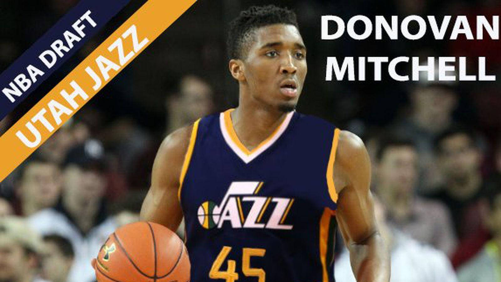 Donovan Mitchell Nba Draft Wallpaper