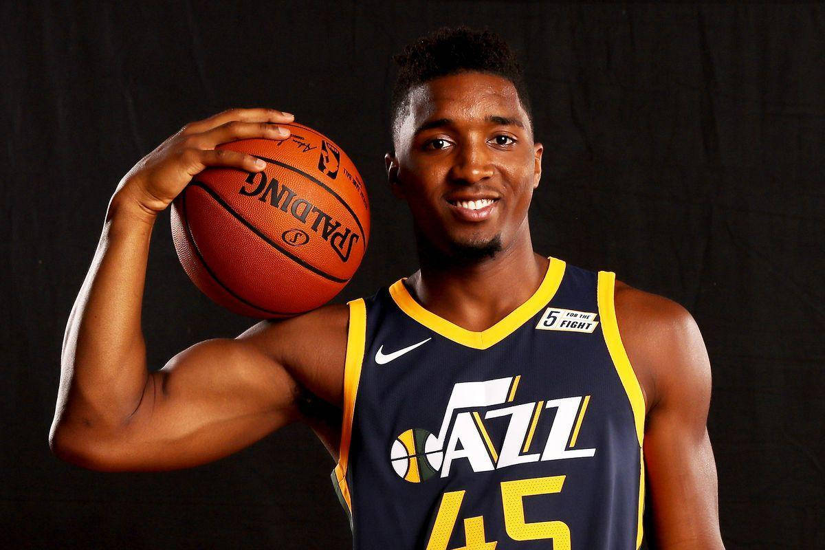 Donovan Mitchell Studio Shoot Wallpaper