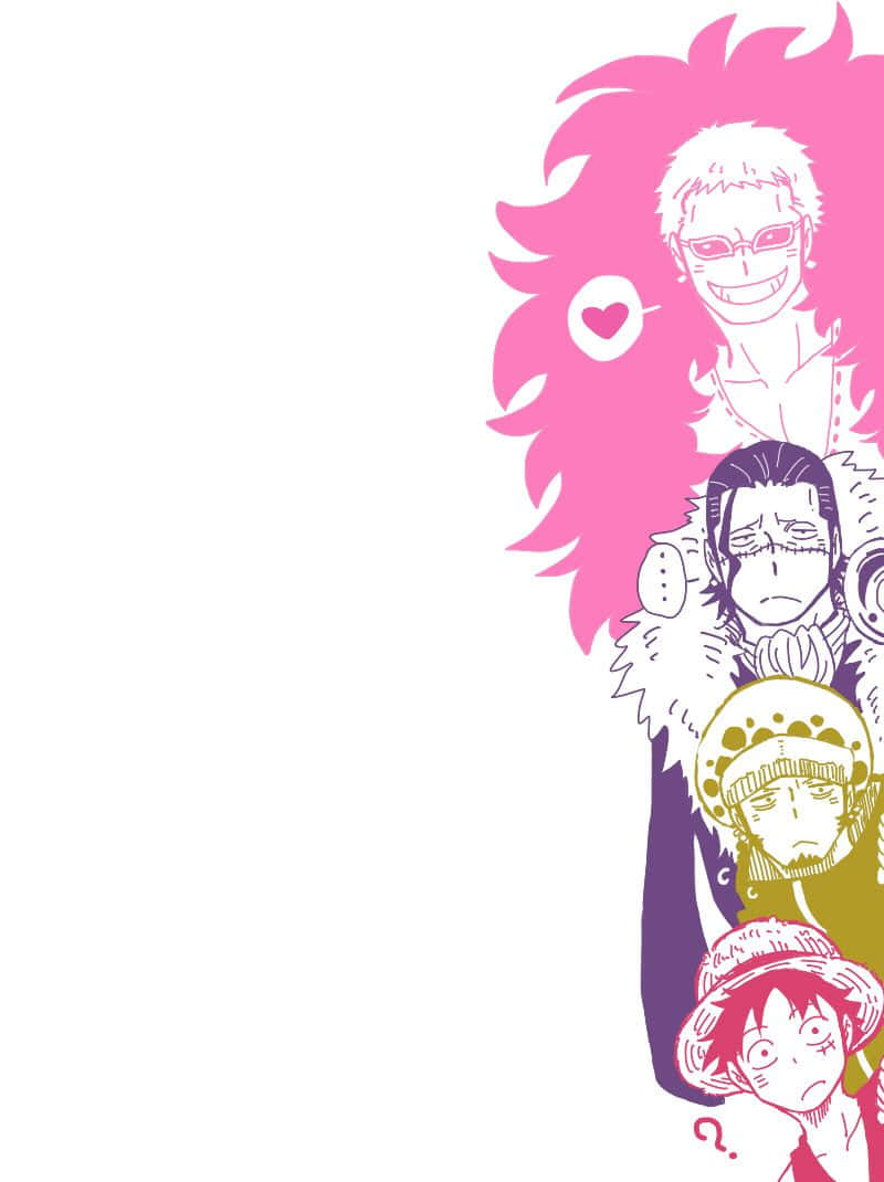 Donquixote Doflamingo And His Sinful Crew Wallpaper