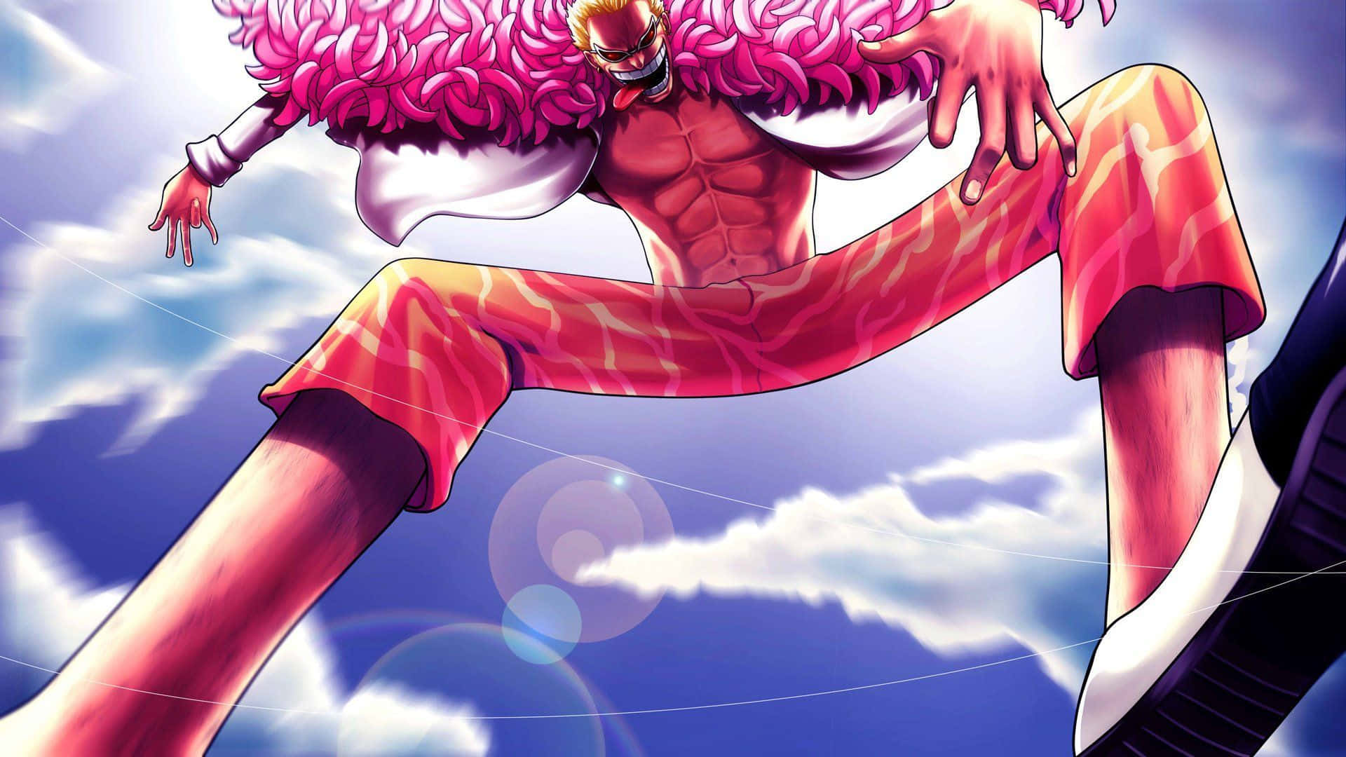 Donquixote Doflamingo Is A Treacherous Pirate Wallpaper