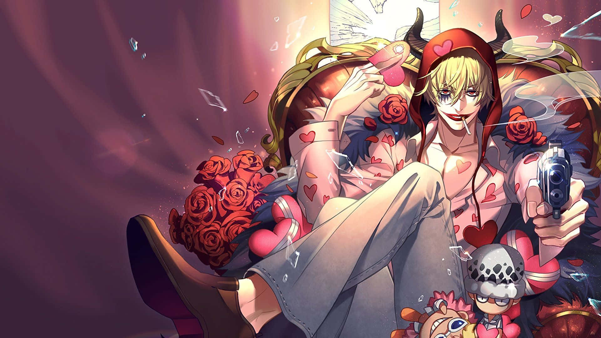 Donquixote Doflamingo - The Pirate King Wallpaper