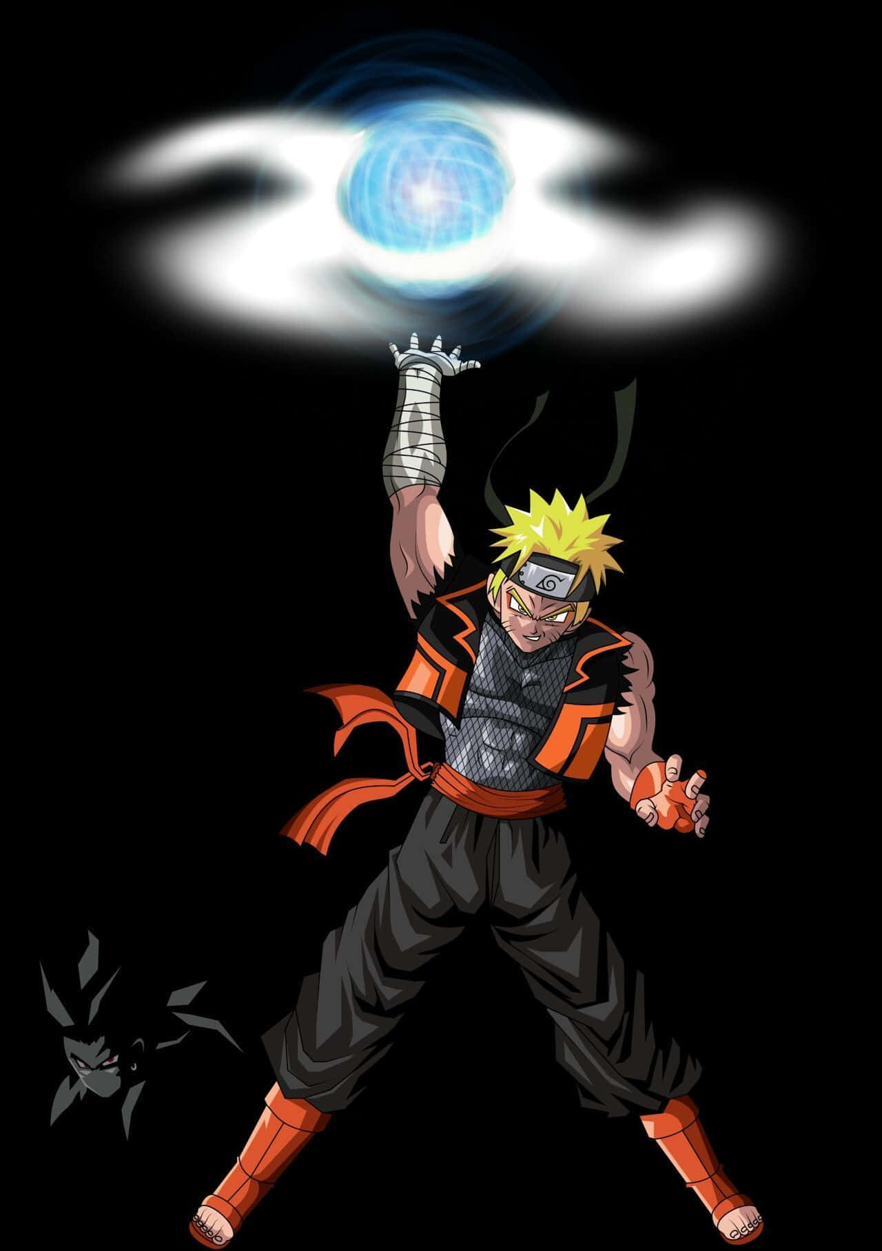 Dope Naruto Dragon Ball Verse Fan Art Wallpaper