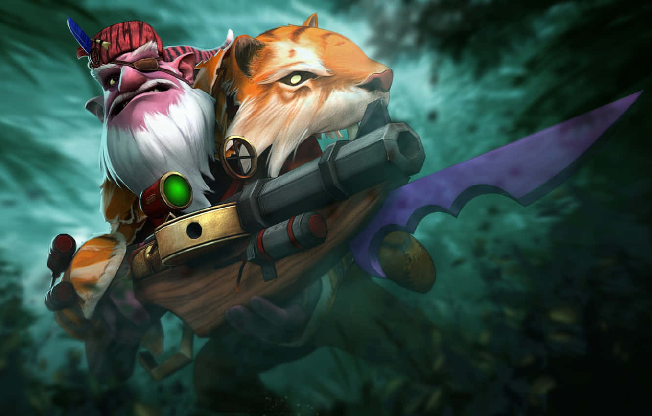 Dota 2 Sniper: Aiming For Victory Wallpaper