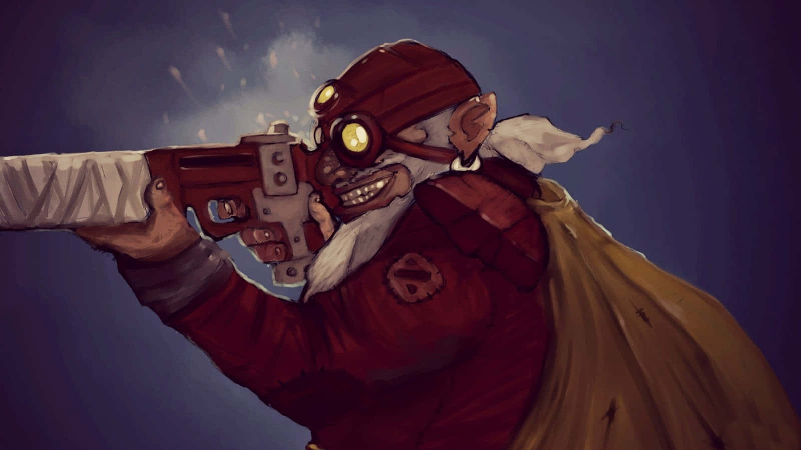 Dota 2 Sniper In Action Wallpaper