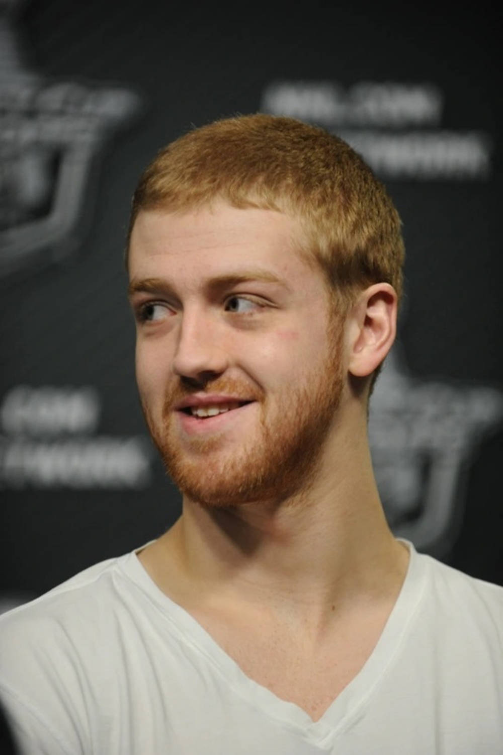 Dougie Hamilton Candid Smile Interview Wallpaper