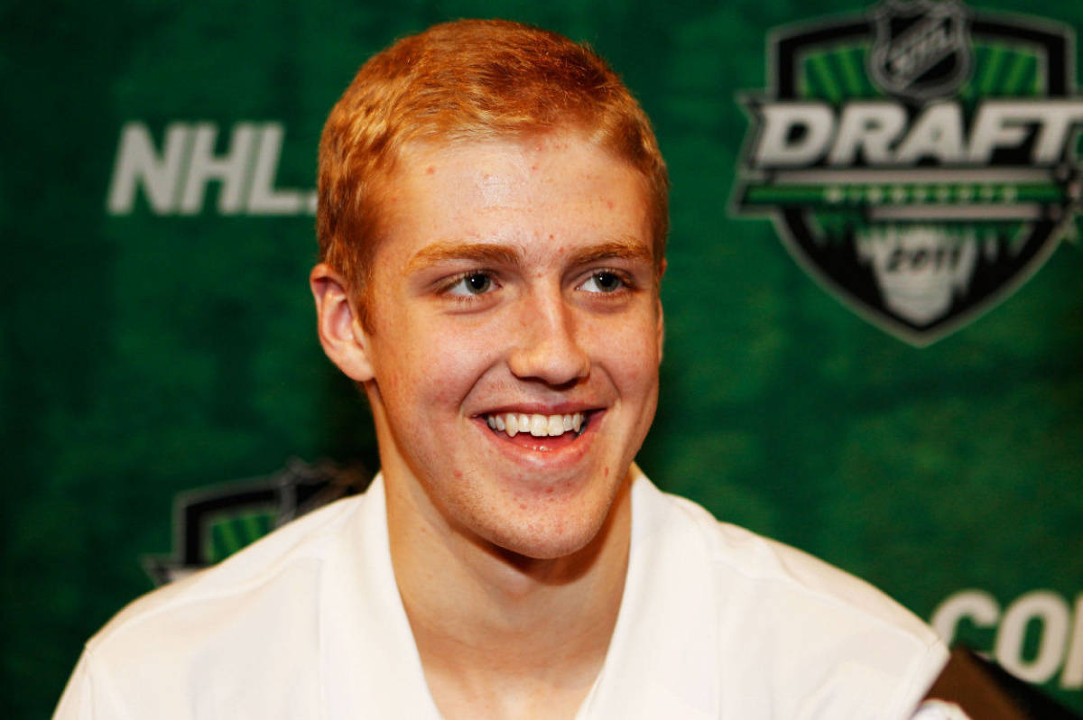 Dougie Hamilton During His Nhl Entry Draft Interview Wallpaper