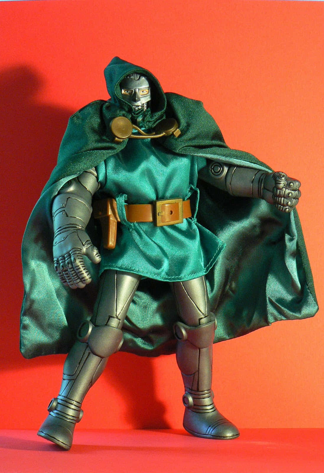 Dr. Doom Striking His Iconic Villainous Pose Wallpaper