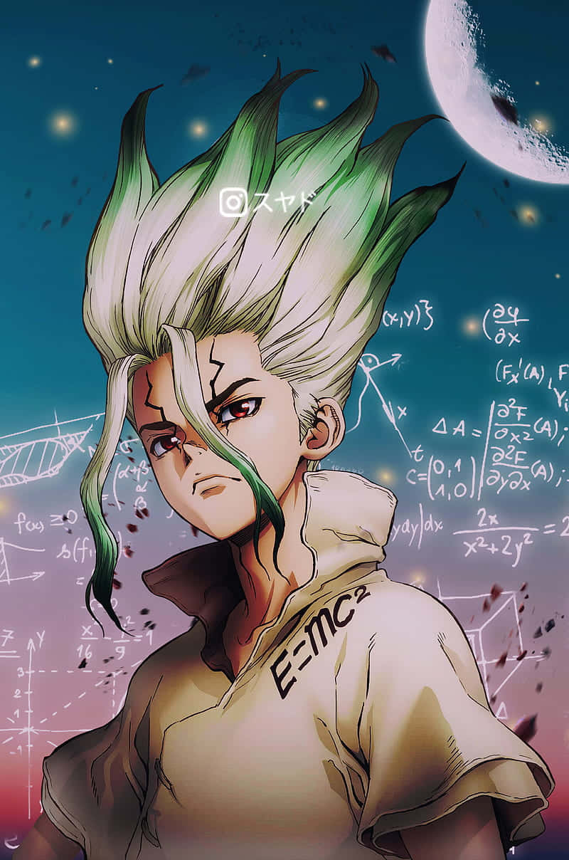 Dr Stone Chrome Scientific Determination Wallpaper