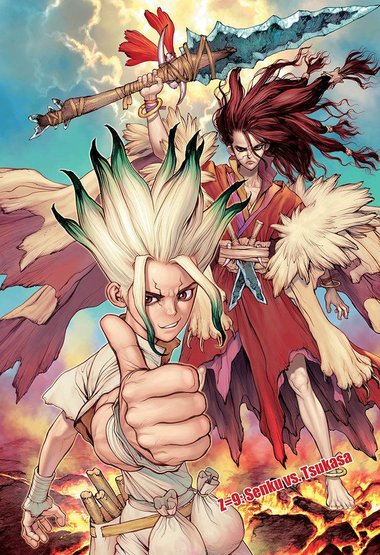 Dr Stone Senku And Tsukasa Wallpaper