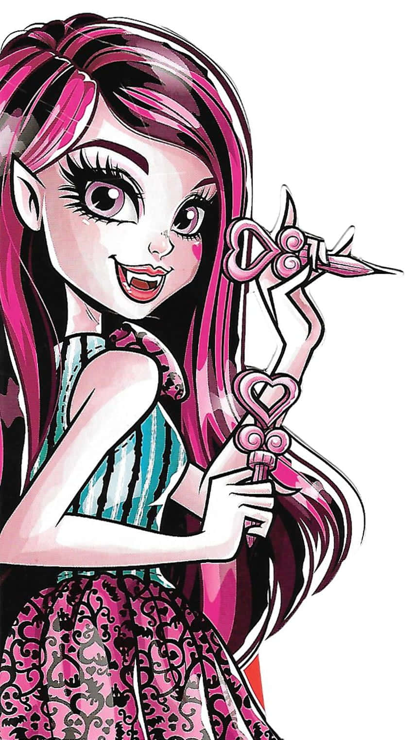 Draculaura Monster High Character Wallpaper