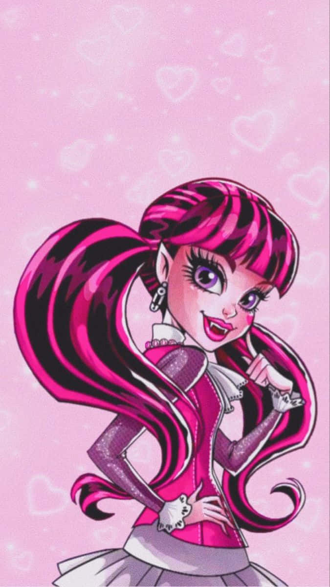 Draculaura Monster High Character Wallpaper