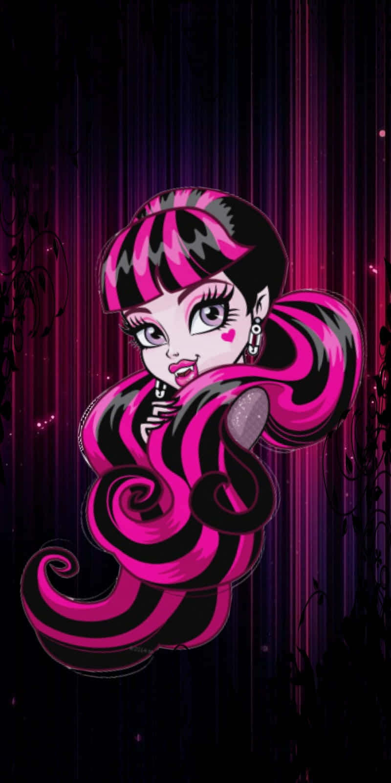 Draculaura Monster High Character Wallpaper