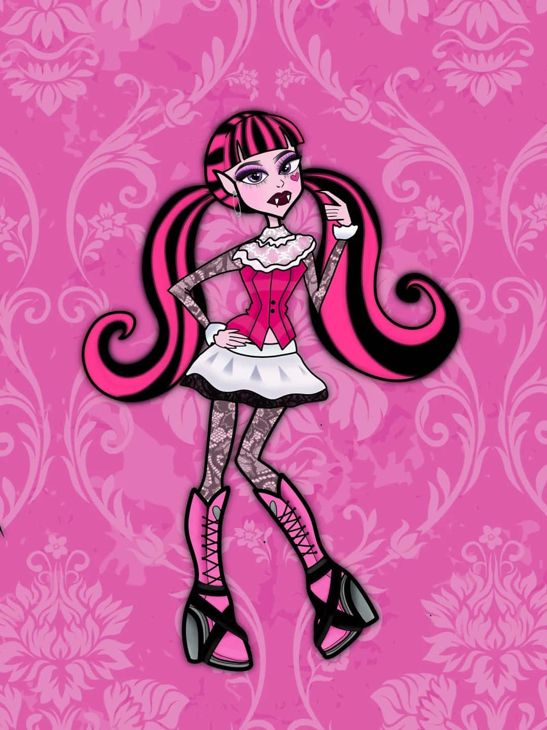 Draculaura Monster High Character Wallpaper