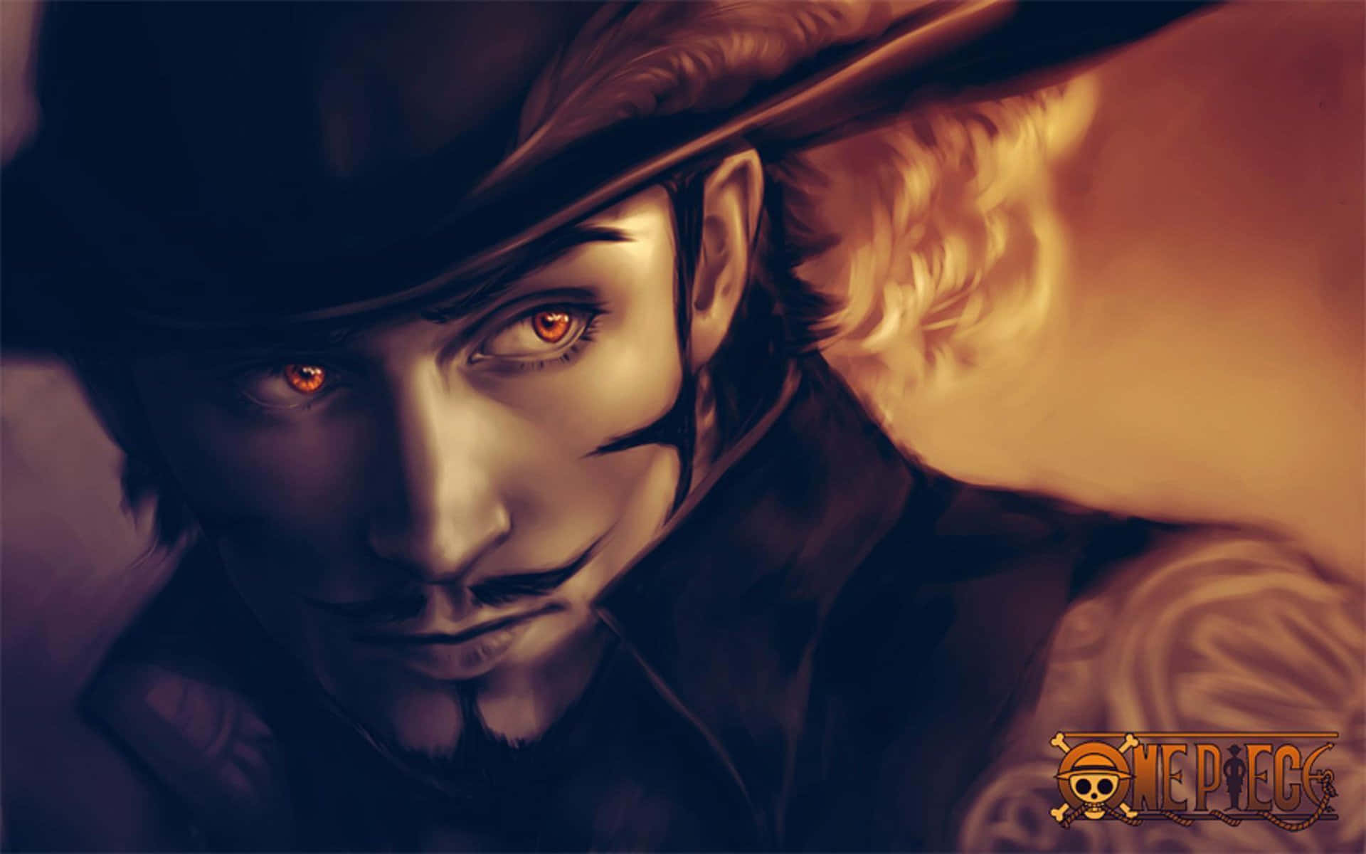 Dracule Mihawk Prepares To Take On A New Challenger With His Legendary Swordsmanship. Wallpaper