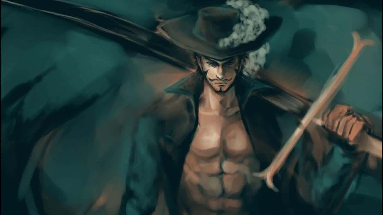 Dracule Mihawk Renowned As The 'greatest Swordsman In The World'