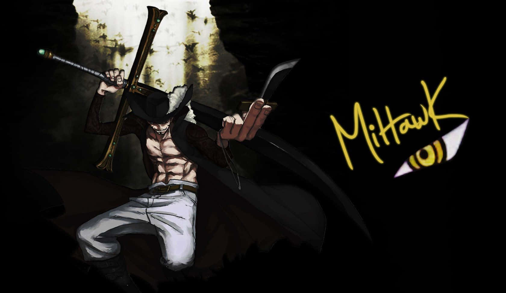 Dracule Mihawk, The Court Great Swordsman Of The Sea Wallpaper