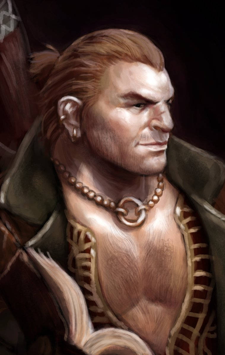 Dragon Age Varric Tethras Wallpaper